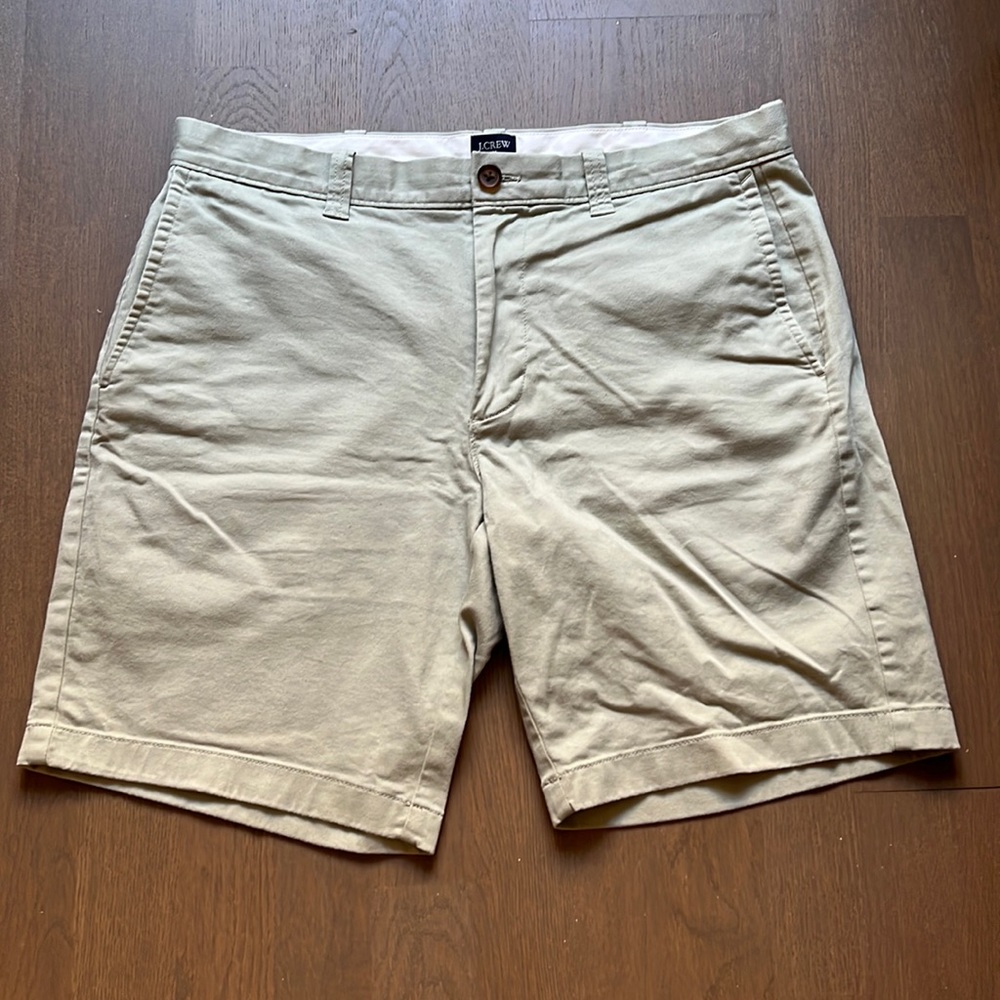 J Crew Light Green Shorts